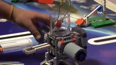 robot yarismasi -  Özel yetenekli öğrenciler, uzay sorunlarını çözen robot tasarladı  Videosu