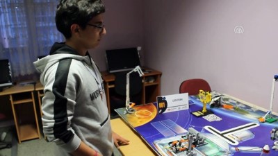 Van'da öğrenciler robot tasarladı