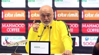 Atiker Konyaspor-İstikbal Mobilya Kayserispor maçının ardından - Hikmet Karaman - KONYA