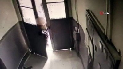 hirsiz polis -  Beyoğlu'nda bir evden 500 Euro ve 200 TL para çalan hırsız kamerada  Videosu