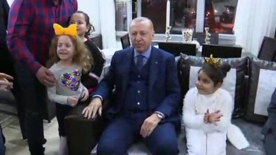 Cumhurbaşkanı Erdoğan'dan ev ziyareti - HATAY