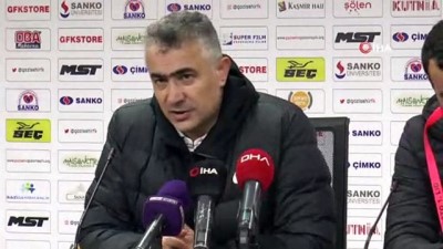 Gazişehir Gaziantep - Eskişehirspor maçının ardından