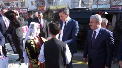  Milli Eğitim Bakanı Ziya Selçuk Kırşehir'de 