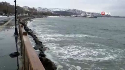 kar yagisi -  Kar etkisini yitirdi, Marmara’ya poyraz hakim  Videosu