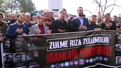 oturma eylemi -  Memur-Sen'den Mısır'daki idamlara tepki  Videosu