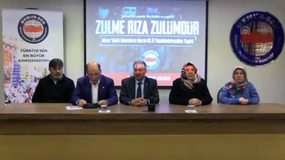 oturma eylemi - Mısır'daki idamlara tepki - ADANA  Videosu