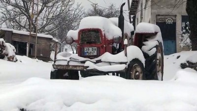 kar yagisi - Trakya'da kış - EDİRNE  Videosu