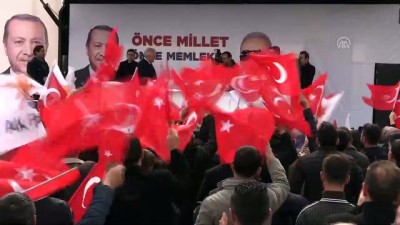 AK Parti İstanbul Büyükşehir Belediye Başkan Adayı Binali Yıldırım Erzincan'da