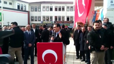  Enerji Bakanı Dönmez, Daday’da seçim bürosunun açılışını yaptı