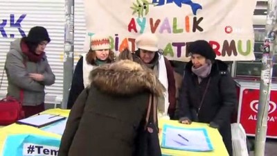  Fabrika bacasının saçtığı koku ve dumana karşı imza kampanyası başlattılar