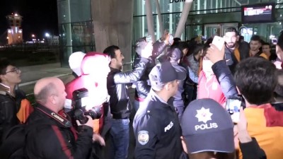 Galatasaray kafilesi, Hatay'a geldi