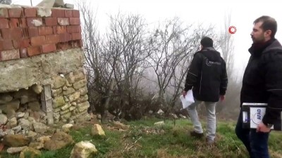  Heyelan nedeniyle yıkılma tehlikesi olan evlerden birisi boşaltıldı