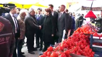 İYİ Parti Genel Başkanı Meral Akşener, Düzce'de