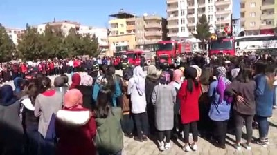 guvenli bolge -  Mardin’de gerçeği aratmayan yangın tatbikatı  Videosu