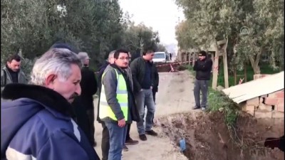 yol calismasi - İznik'te yol çalışmasında mezar bulundu - BURSA  Videosu