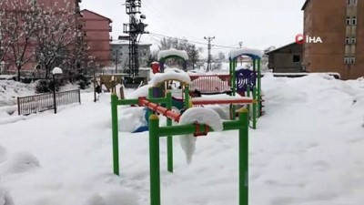 kar yagisi -  Okulların tatil edildiği kentte 257 köy yolu ulaşıma kapandı  Videosu