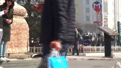 zabita -  Taksim’de dilenci operasyonu  Videosu