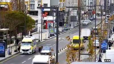 mobese kameralari -  Van ve Bitlis’teki trafik kazaları mobese kameralarına takıldı Videosu