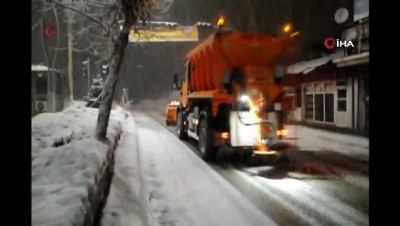 kar yagisi -  Yüksekova’da kar yağışı şiddetini arttırdı  Videosu