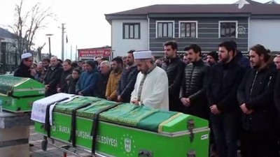 Baraja düşen araçta ölen iki kardeşin cenazeleri defnedildi - BURSA