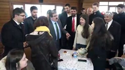 meclis uyesi -  Başkan Can öğrencilere çorba ve çay ikram etti  Videosu