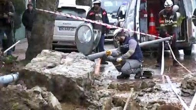 istinat duvari -  Beykoz’da bir istinat duvarı çöktü  Videosu