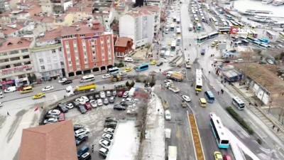 banliyo hatti -  Bir bölümü trafiğe açılan Haydarpaşa Köprüsü havadan görüntülendi  Videosu