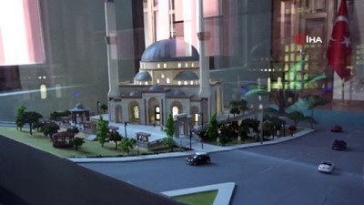 cami projesi -  Bittiğinde Türkiye'nin ilk asansörlü minaresine sahip camisi olacak  Videosu