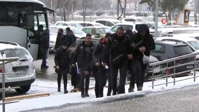 yakalama karari -  Bolu’da, FETÖ şüphelisi 12 kişi adliyeye sevk edildi  Videosu
