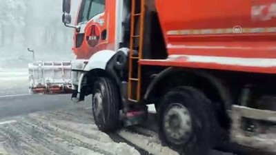 Bolu Dağı ağır tonajlı araçların geçişine kapatıldı - DÜZCE/BOLU 