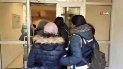 yakalama emri -  FETÖ'nün örgüt evlerinde yakalanan 4 kişi adliyeye sevk edildi  Videosu