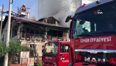 yaris -  İzmir'de bir evde çıkan yangında korku dolu anlar yaşandı  Videosu