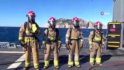 tatbikat -  Mavi Vatan-2019’da gerçeğini artmayan yangın tatbikatı  Videosu