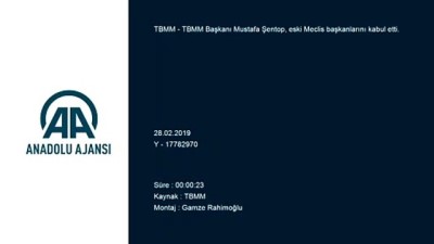 TBMM Başkanı Şentop'un kabulü - TBMM 