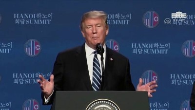 nukleer silah - Trump: 'Kuzey Kore lideri Kim, nükleer ve füze testleri yapmama konusunda söz verdi' - HANOI  Videosu