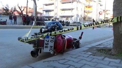  Karaman’da otomobil ile motosiklet böyle çarpıştı: 1’ağır 2 kişi yaralandı