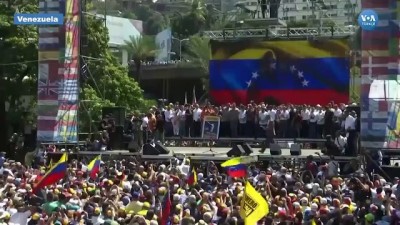 Venezuela'da Dev Gösteriler 