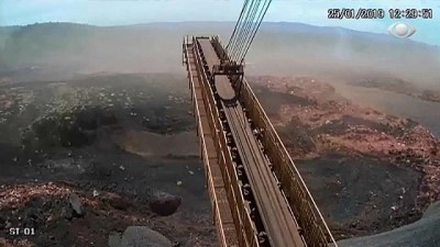 : Brezilya'da madeni basan çamur selinin görüntüleri ortaya çıktı
