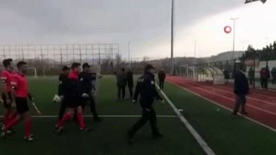 amator lig - Amatör maçta kavga çıktı, 8 futbolcu kırmızı kart gördü  Videosu