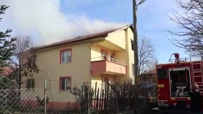 cati kati - Bolu'da ev yangını  Videosu