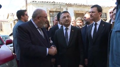Cumhurbaşkanı Yardımcısı Fuat Oktay, Alparslan Türkeş'in doğduğu evi ziyaret etti - LEFKOŞA 