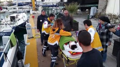 Datça'da köpeklerin yaraladığı çocuğun tedavisi sürüyor - BODRUM 