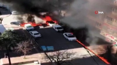 elektrik diregi -  Şanlıurfa'da trafo patladı: Araçlar ve mahalle alevlere teslim oldu  Videosu