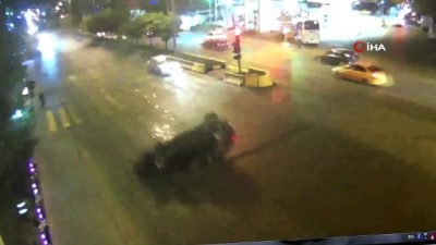 kirmizi isik -  - Trafik kazaları KGYS kameralarına yansıdı  Videosu