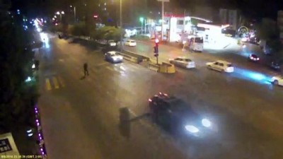 kirmizi isik - Trafik kazaları KGYS kameralarında - KIRIKKALE  Videosu