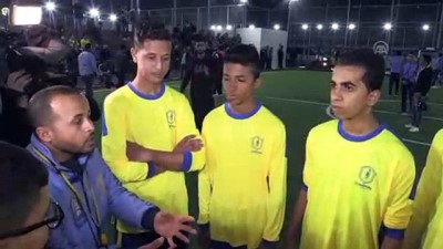 masa tenisi - Gazze'deki kanserli çocuklar futbolla hastalığa meydan okuyor - GAZZE  Videosu