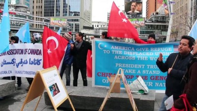 Kanada'da Doğu Türkistan protestosu - TORONTO