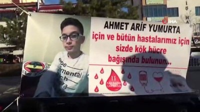 kan bagisi -  Lösemi hastası Ahmet Arif Yumurta için kan bağışı kampanyası Videosu