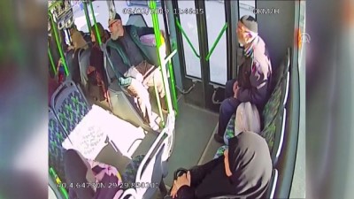 kalp krizi - Otobüste kalp krizi geçiren kadını hastaneye yetiştirdi - BURSA Videosu