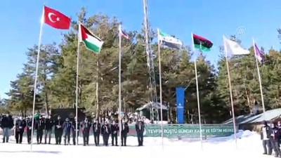 siginma - Suriye, Filistin, Mısır ve Libyalı gençler kış kampında - BOLU Videosu